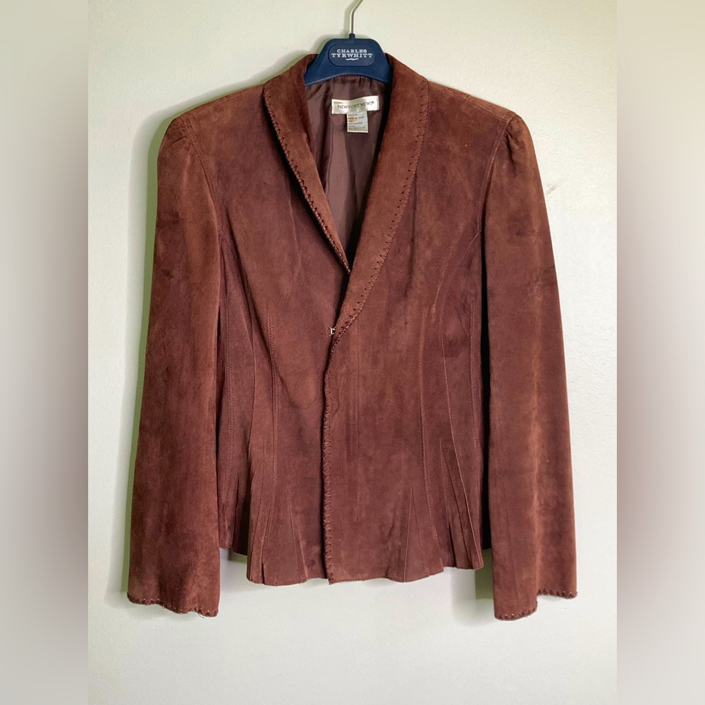 Newport News Vintage Leather Jacket/Blazer